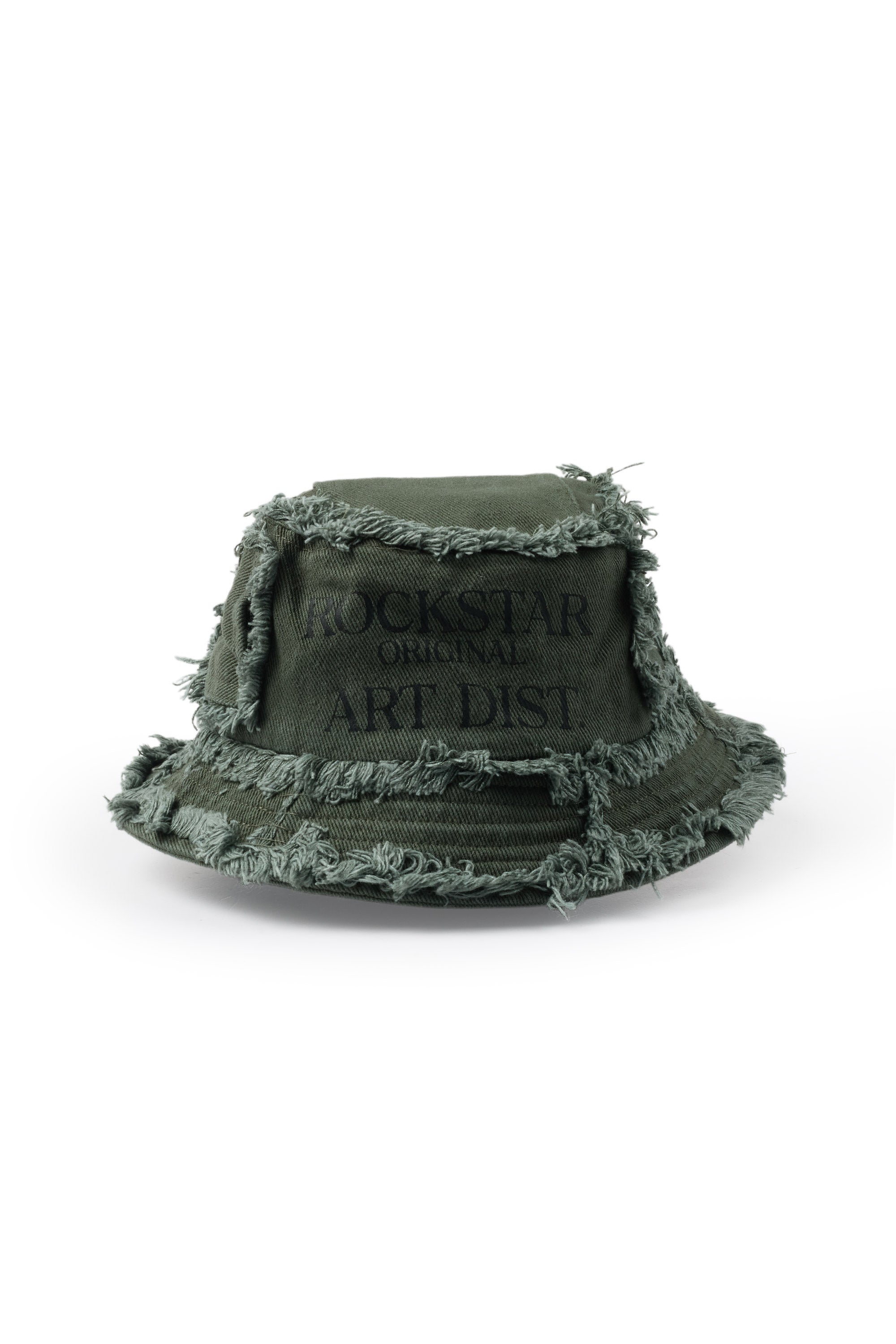 Ivo Army Green Patchwork Bucket Hat