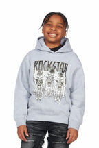 Boys Thomas Grey Graphic Hoodie