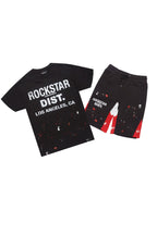 Scottie Black Painter T-Shirt/Short Set
