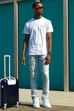 Palmer White Graphic T-Shirt