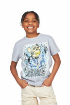 Boys Elias Grey Graphic T-Shirt