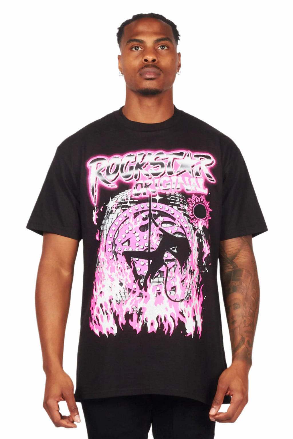 Serenade Black Graphic T-Shirt