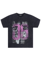 Kammile Black Rhinestone T-Shirt