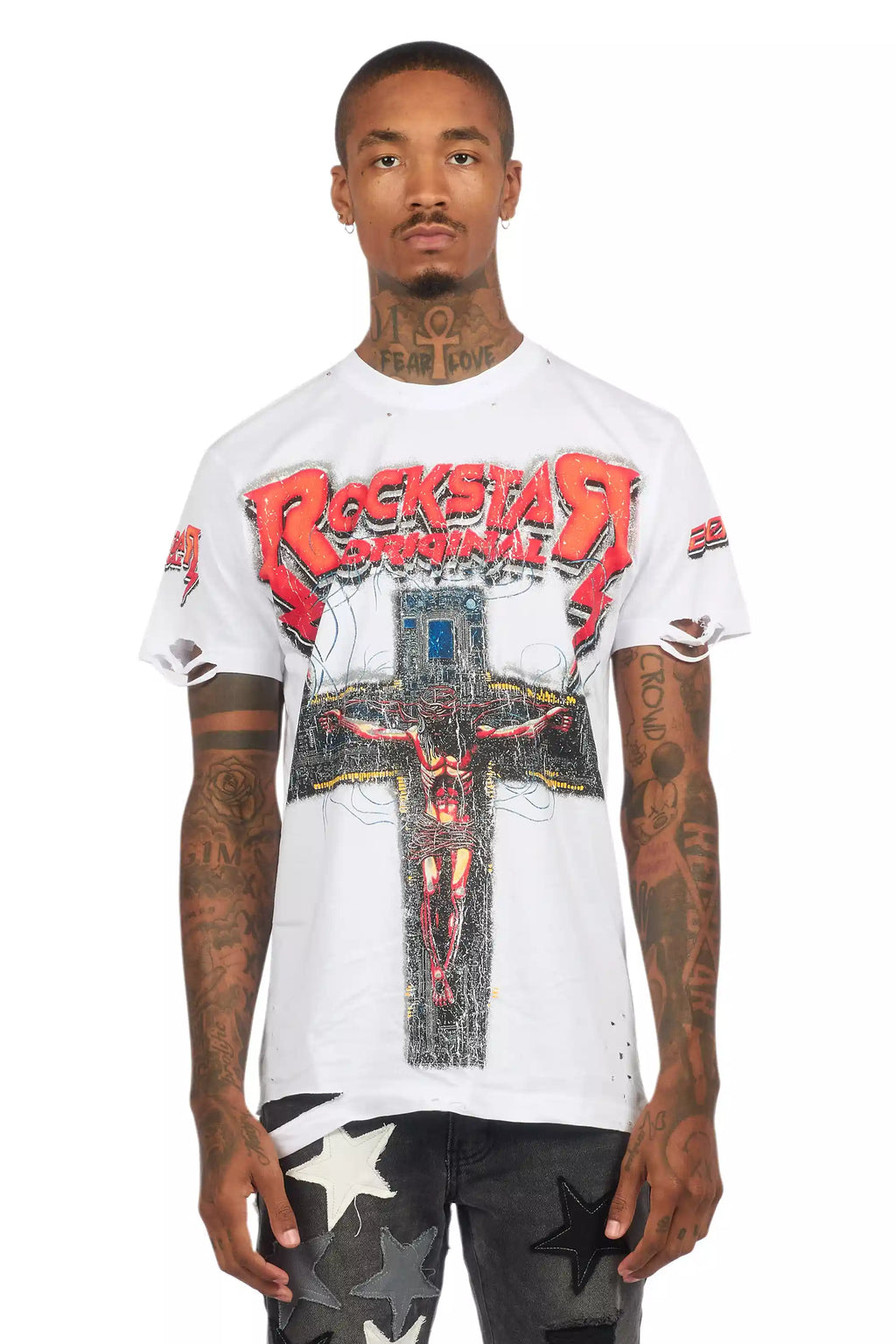 Javion White Graphic T-Shirt