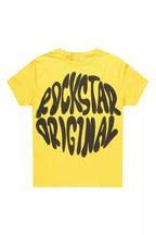 Boys Thierry Yellow/Black Graphic T-Shirt