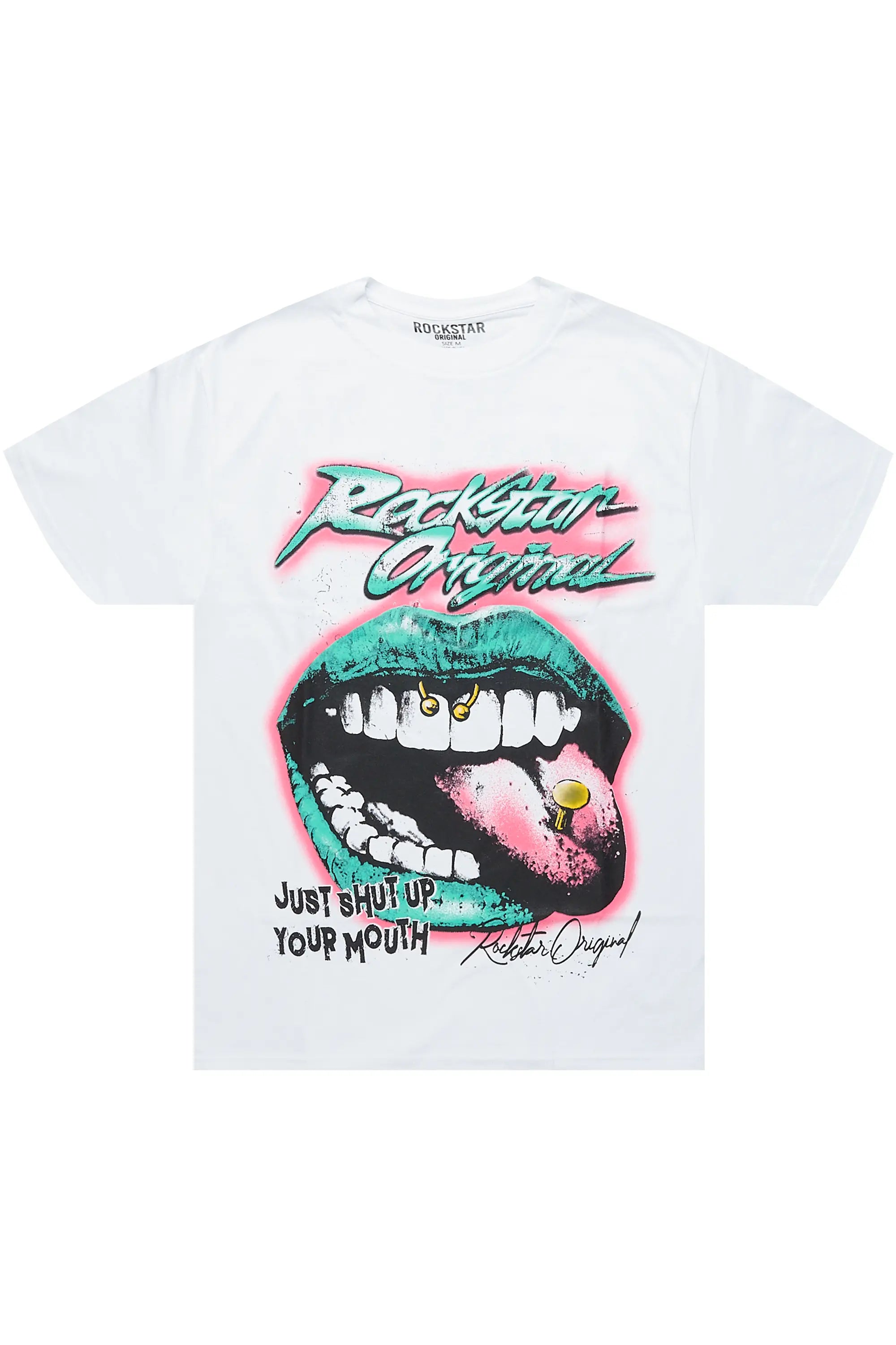 Psycho White Graphic T-Shirt
