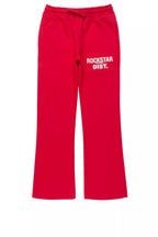 Boys Alpine Red Stacked Trackpant