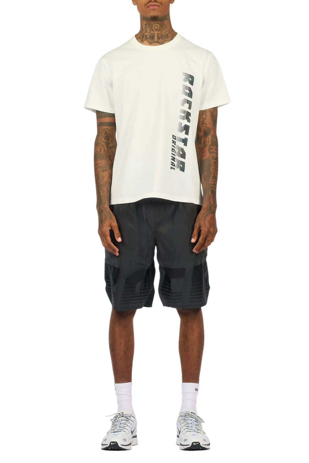 Xadrian White T-Shirt/Short Set
