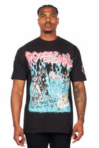 Little Lord Black Graphic T-Shirt