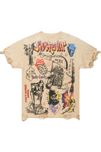 Daisia Beige Oversized T-Shirt