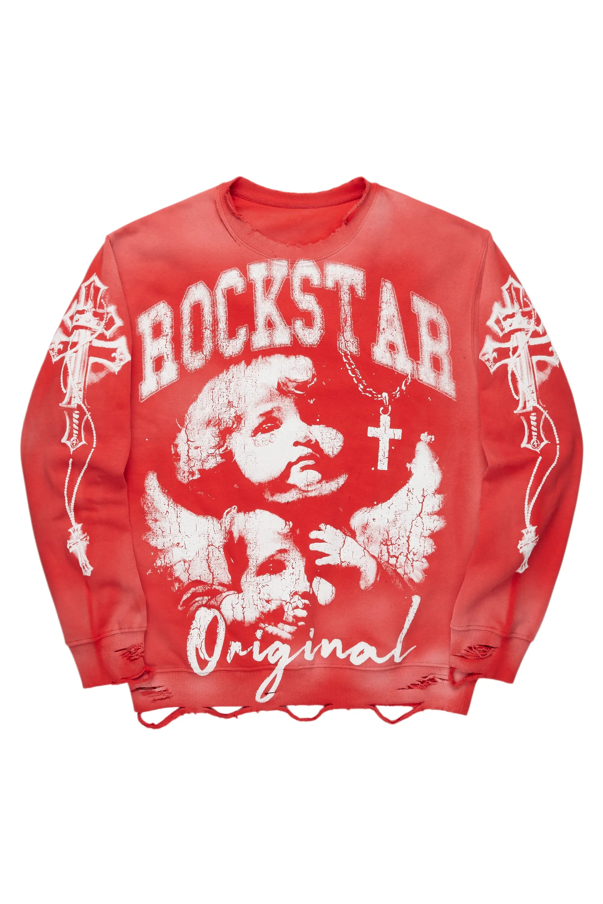 Deiter Red Graphic Crewneck