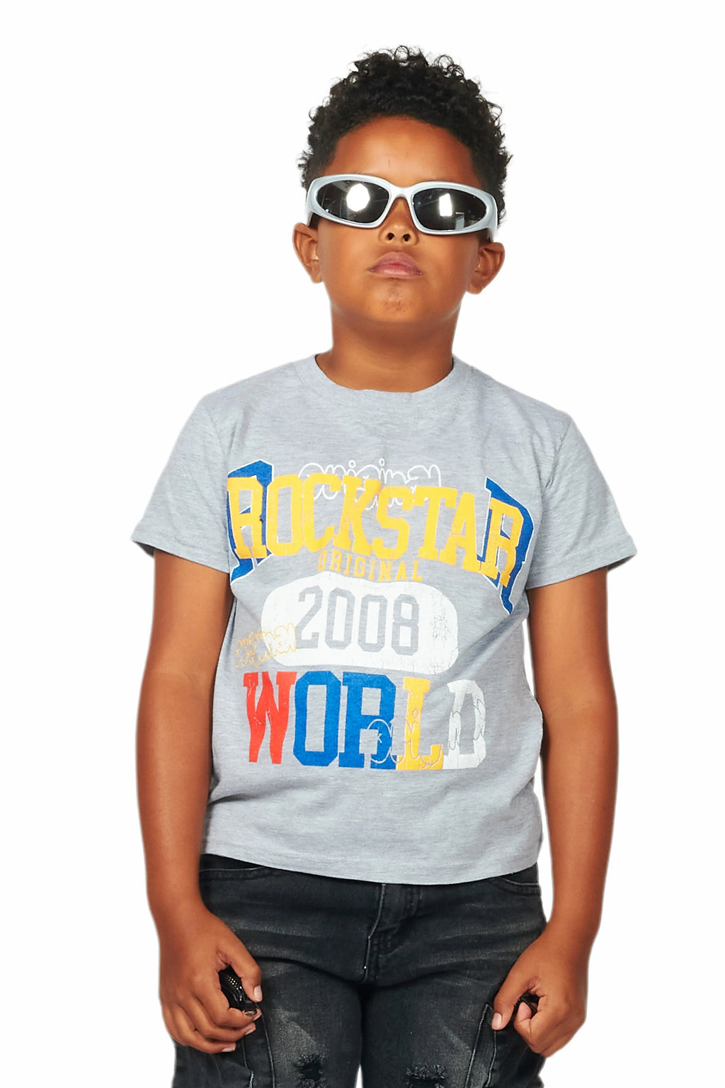 Boys Daria Grey Graphic T-Shirt