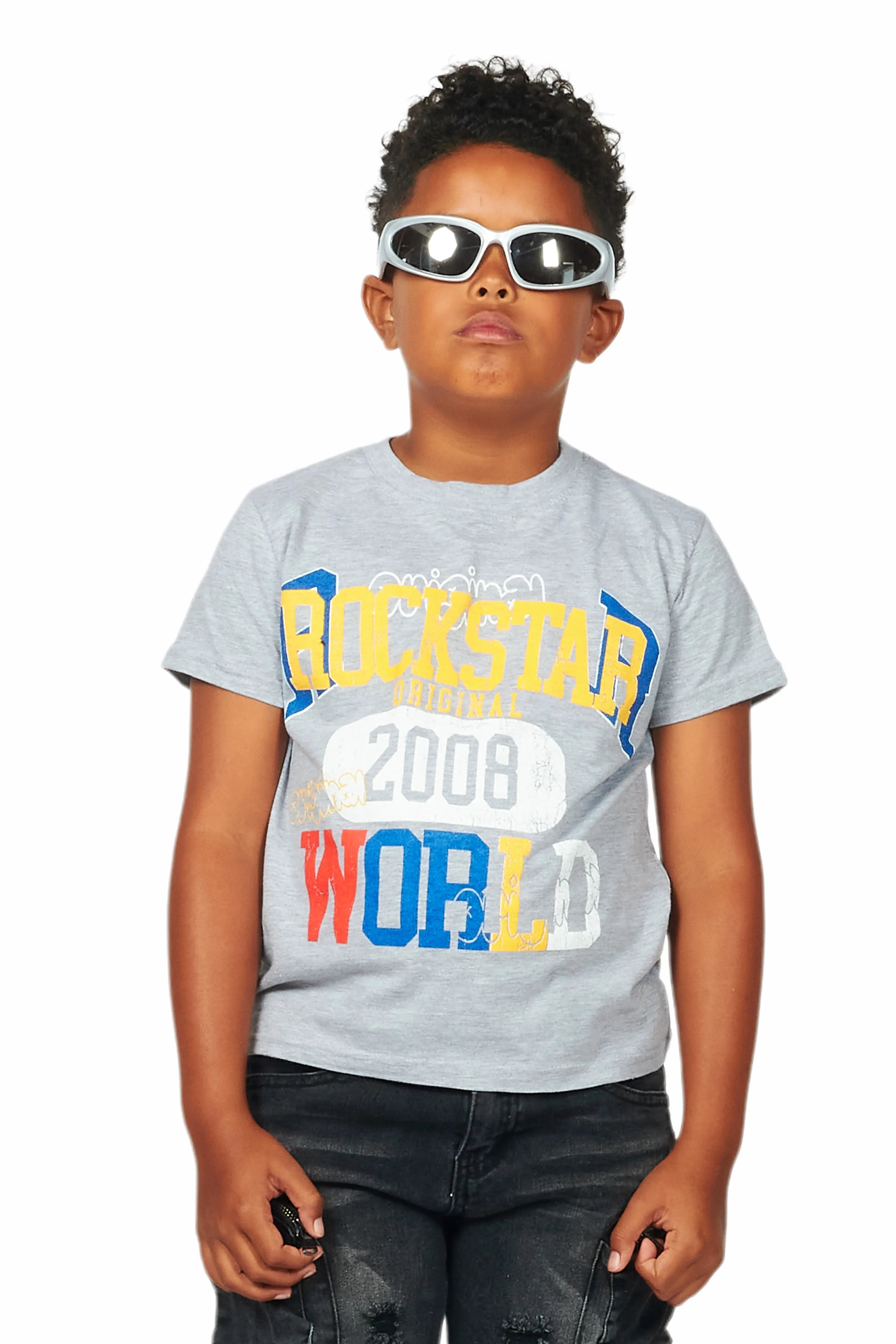 Boys Daria Grey Graphic T-Shirt