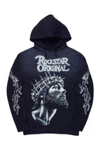 Darius Navy Graphic Hoodie