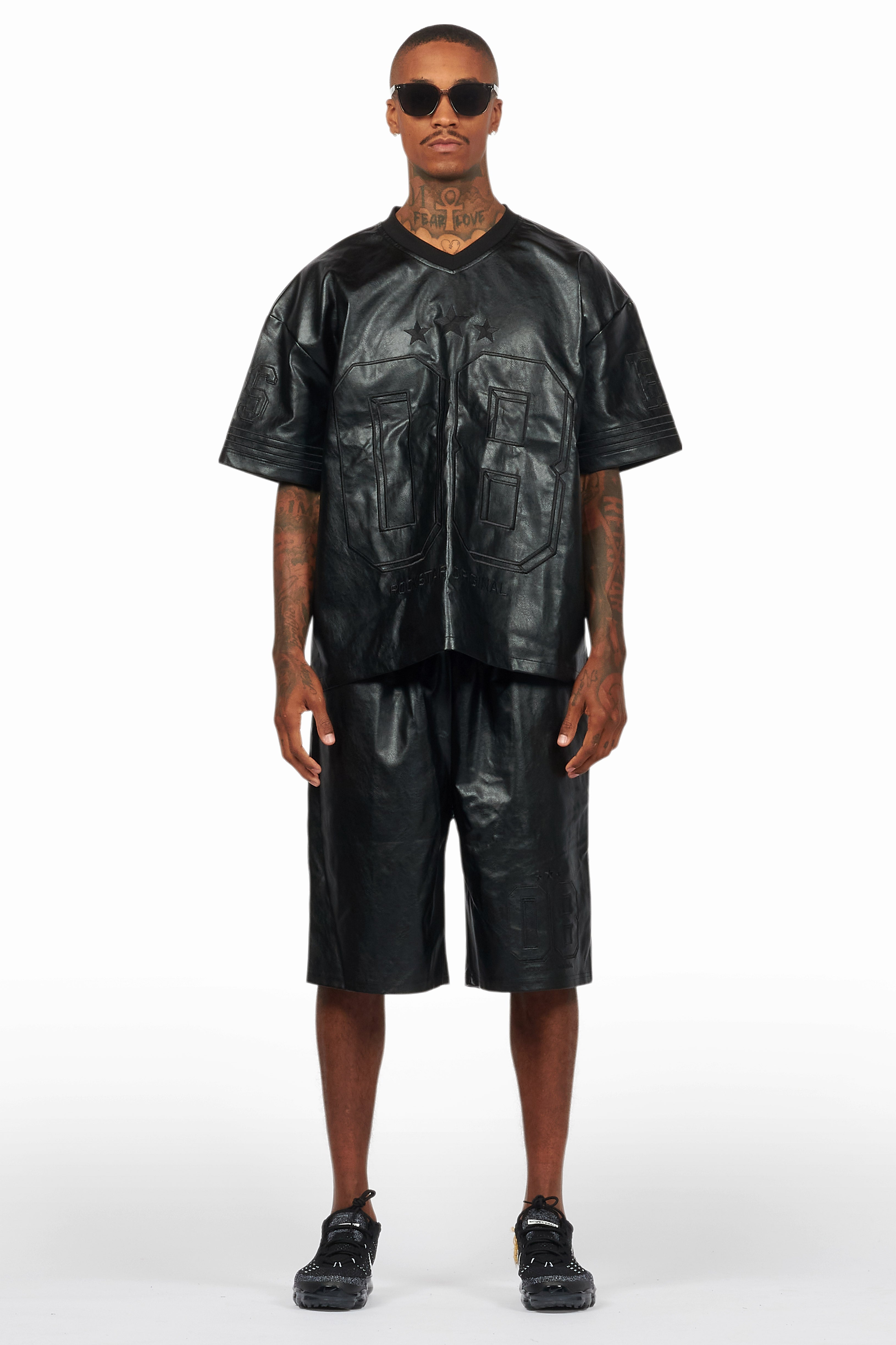 Antosha Black T-Shirt/Short Set