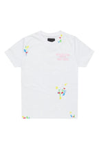 Girls Palmira White/Pink Graphic T-Shirt