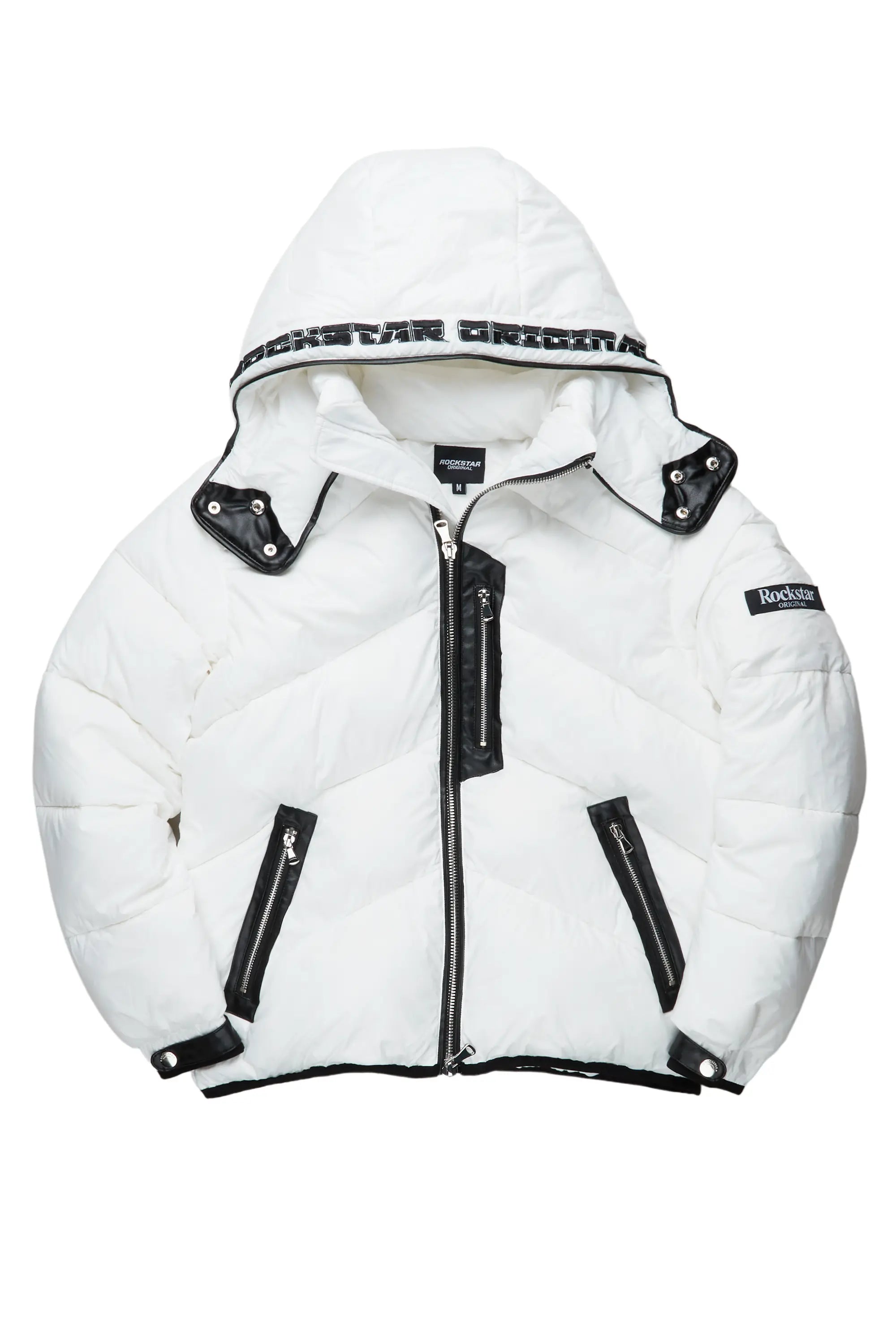 Ransom White Puffer Jacket