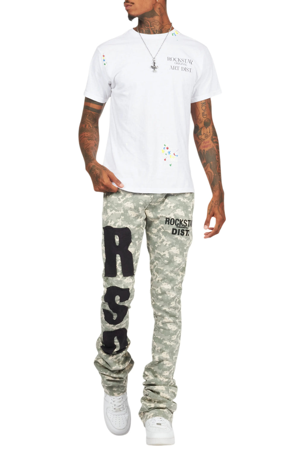 Alpine Digital Camo Super Stacked Trackpant