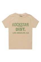 Boys Koen Vintage Sand/Green Graphic T-Shirt