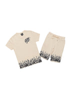 Boys Bubble Beige T-Shirt/Short Set