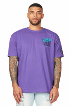 Wizzurd Purple Graphic T-Shirt