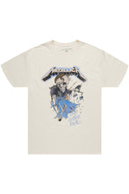 Metallica Justice Beige/Blue Graphic T-Shirt