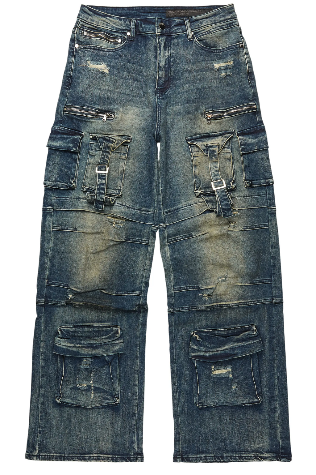 Berdi Dirty Wash Baggy Fit Jean