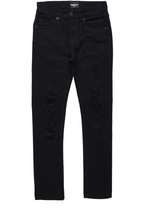 Girls Hadia Black Ripped Skinny Jean