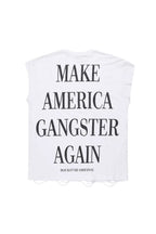 Drako White Graphic Muscle T-Shirt