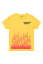 Boys Roeland Yellow/Red Graphic T-Shirt