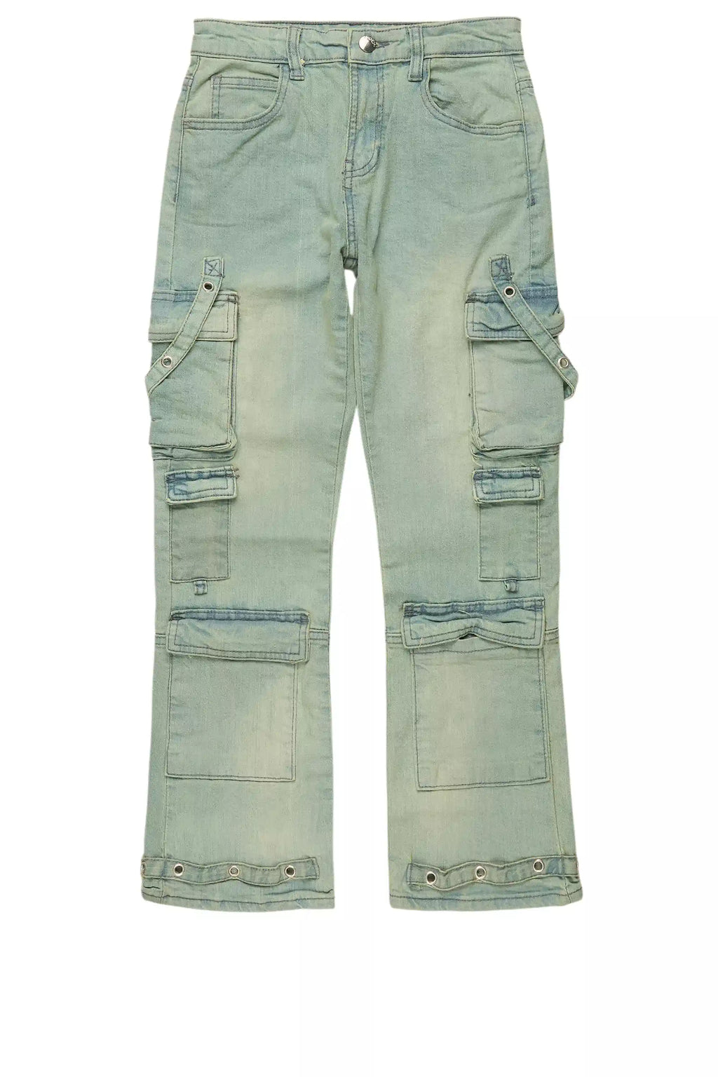 Boys Iggy Ice Blue Flare Jean