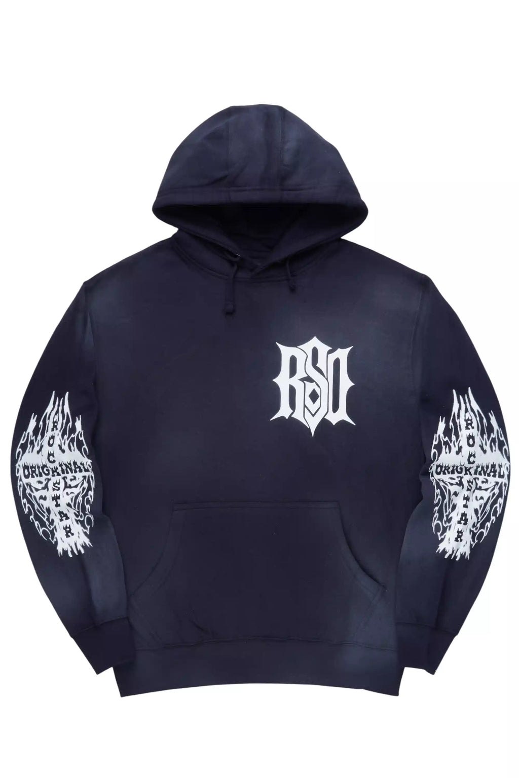 Lyrex Navy/White Graphic Hoodie