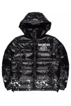 Raffer Black Heavy Puffer Jacket