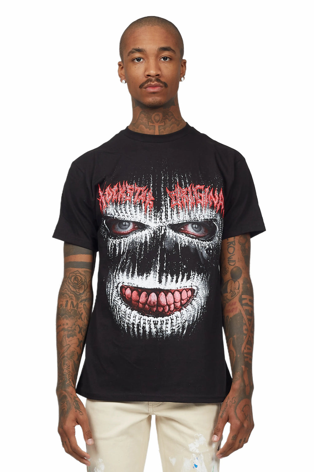 Monstre Black Graphic T-Shirt