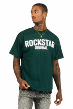 Sana 2.0 Dark Green/White Oversized Graphic T-Shirt