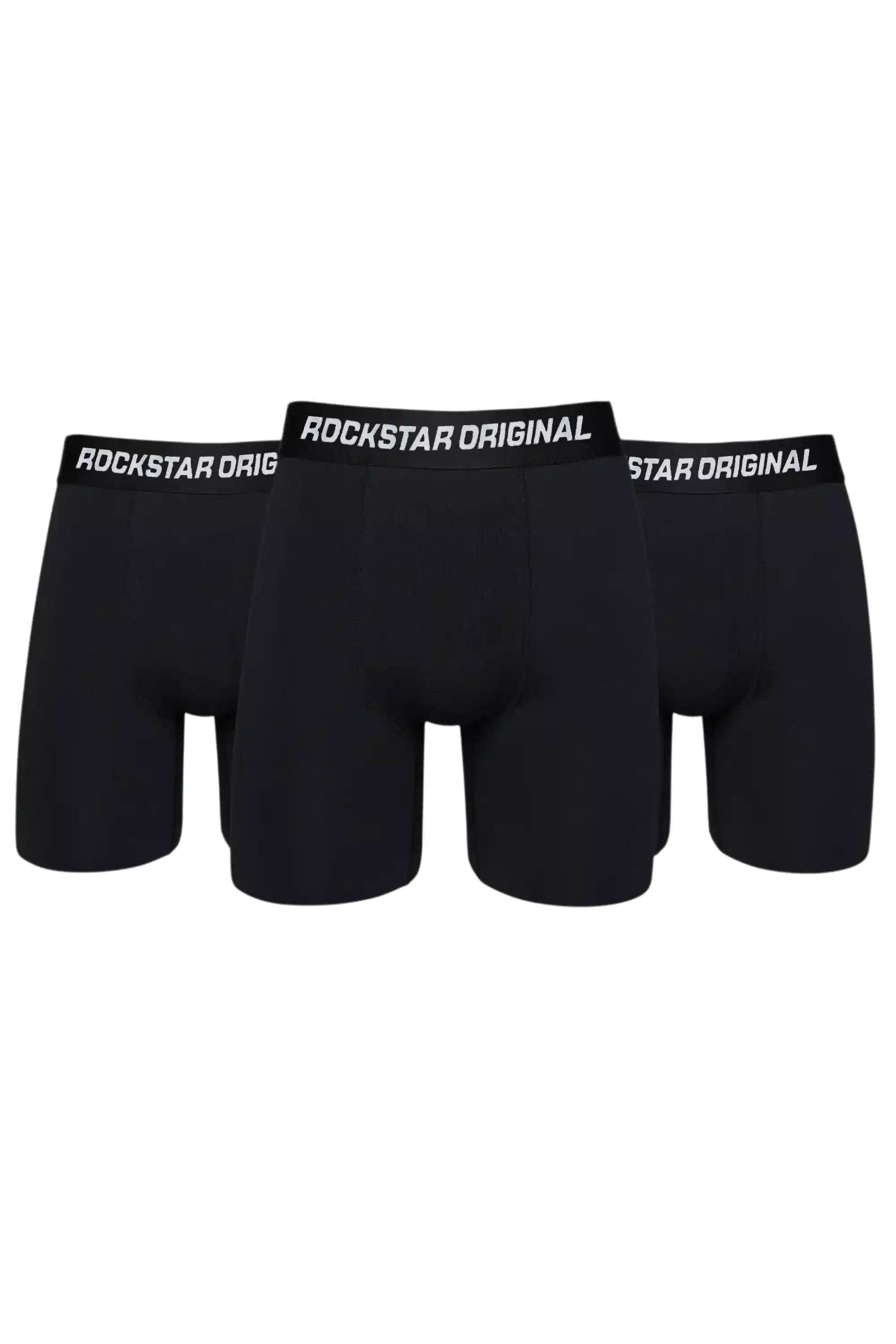 Tapan Black Boxer Briefs 3 Pack