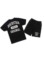 Lex Black T-Shirt/Short Set
