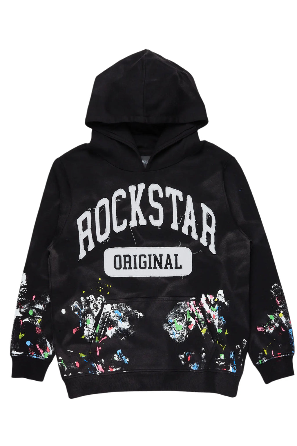 Balta Black Graphic Painter Hoodie