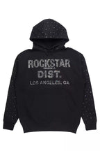 Aryka Black Rhinestone Hoodie