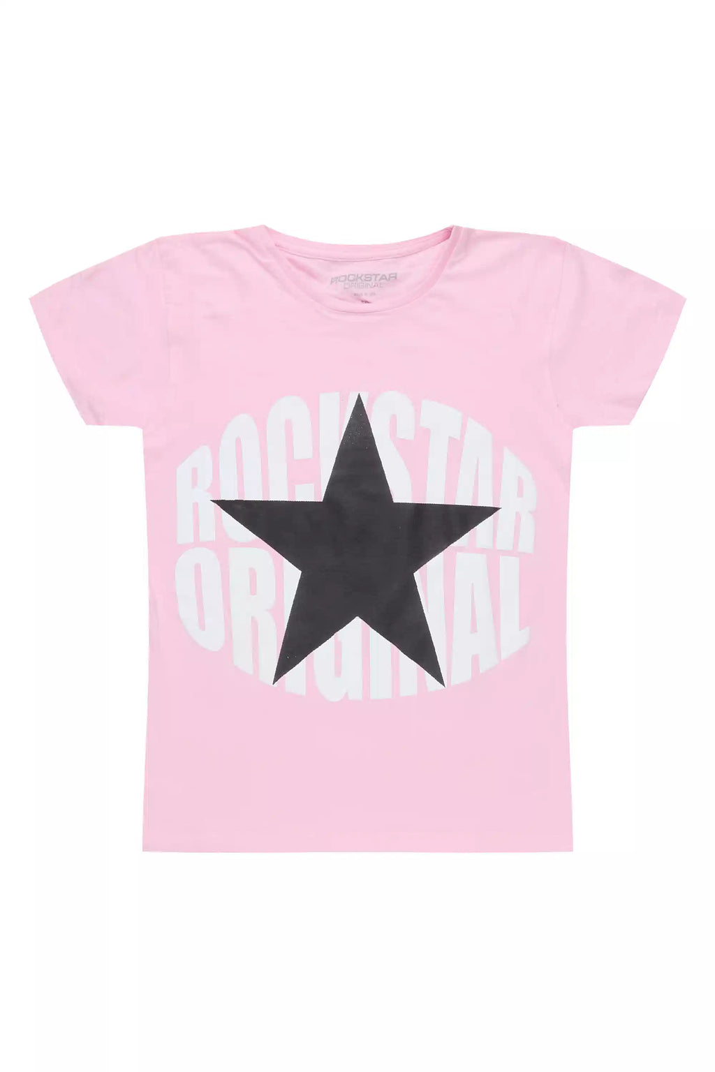 Girls Mia 2.0 Pink/Pink Graphic T-Shirt