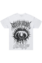 All Seeing Eyes White Graphic T-Shirt