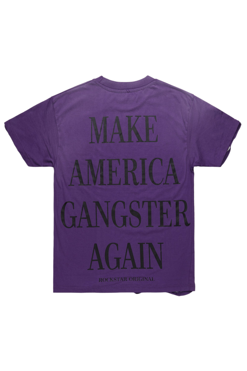 Nyokia Purple Oversized T-Shirt