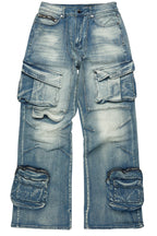 Velo Blue Baggy Fit Jean