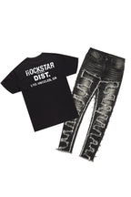 Lake Black/Grey T-Shirt/Shake Slim Fit Jean Bundle