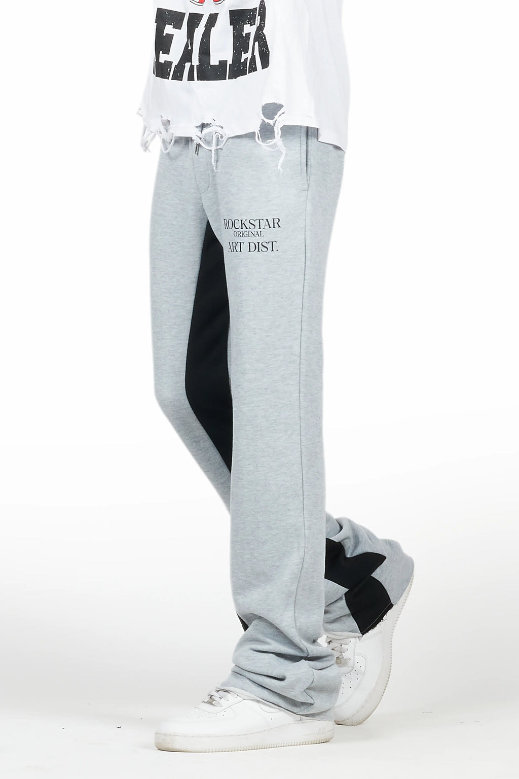 Briggs Heather Grey Baggy Pant