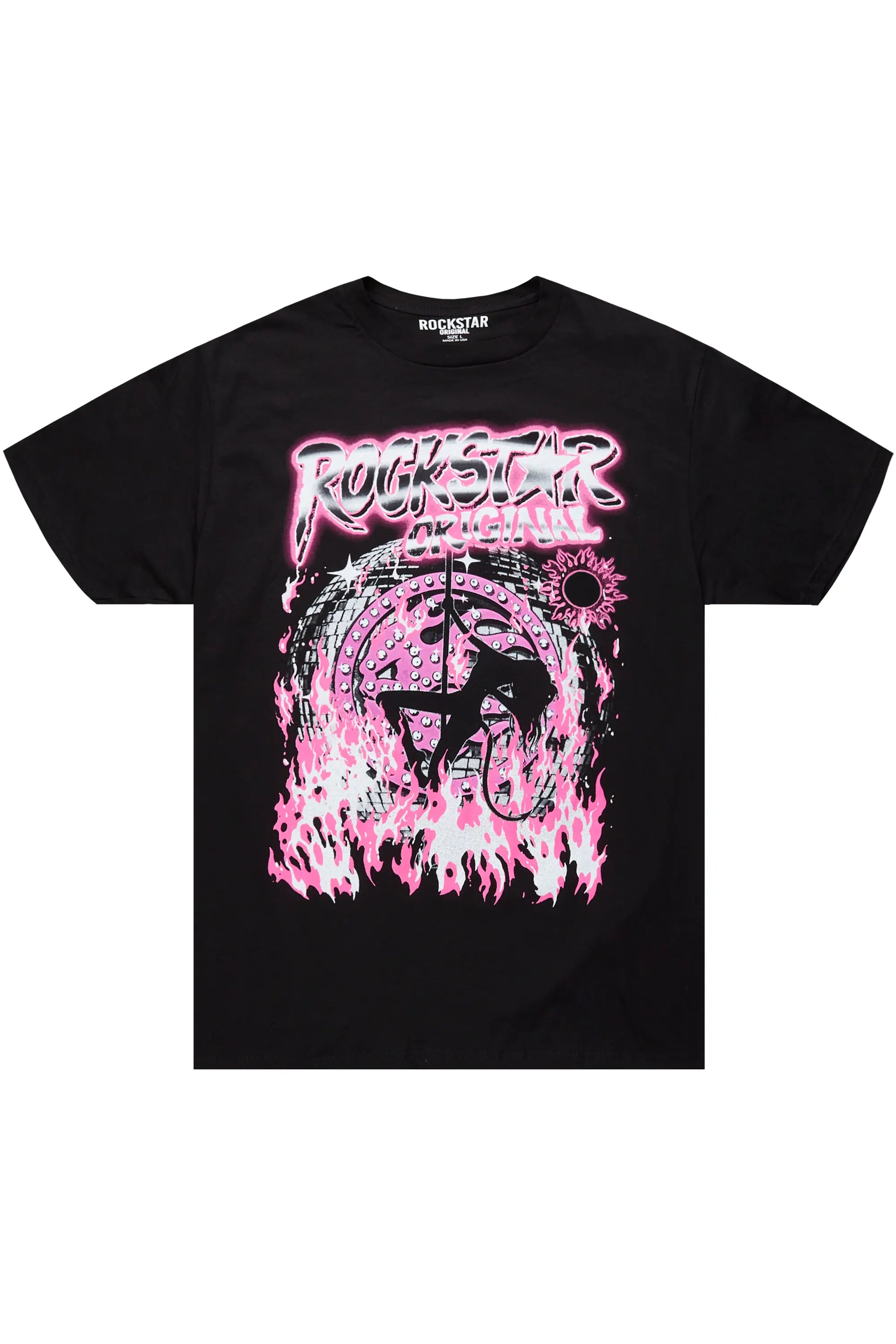 Serenade Black Graphic T-Shirt