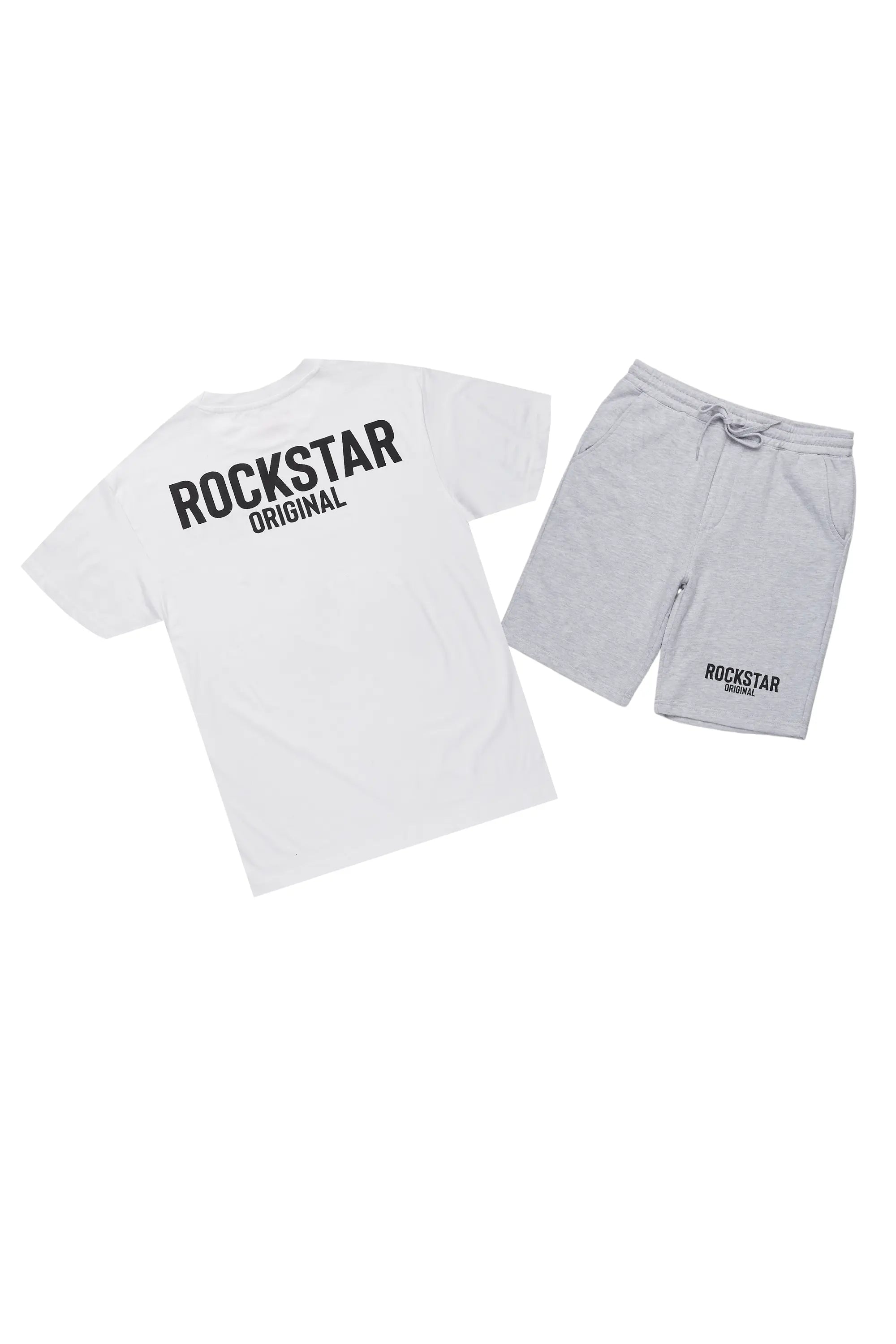 Sana Grey/Black Short Set