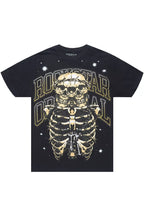 Siera Black Graphic Short Sleeve Tee