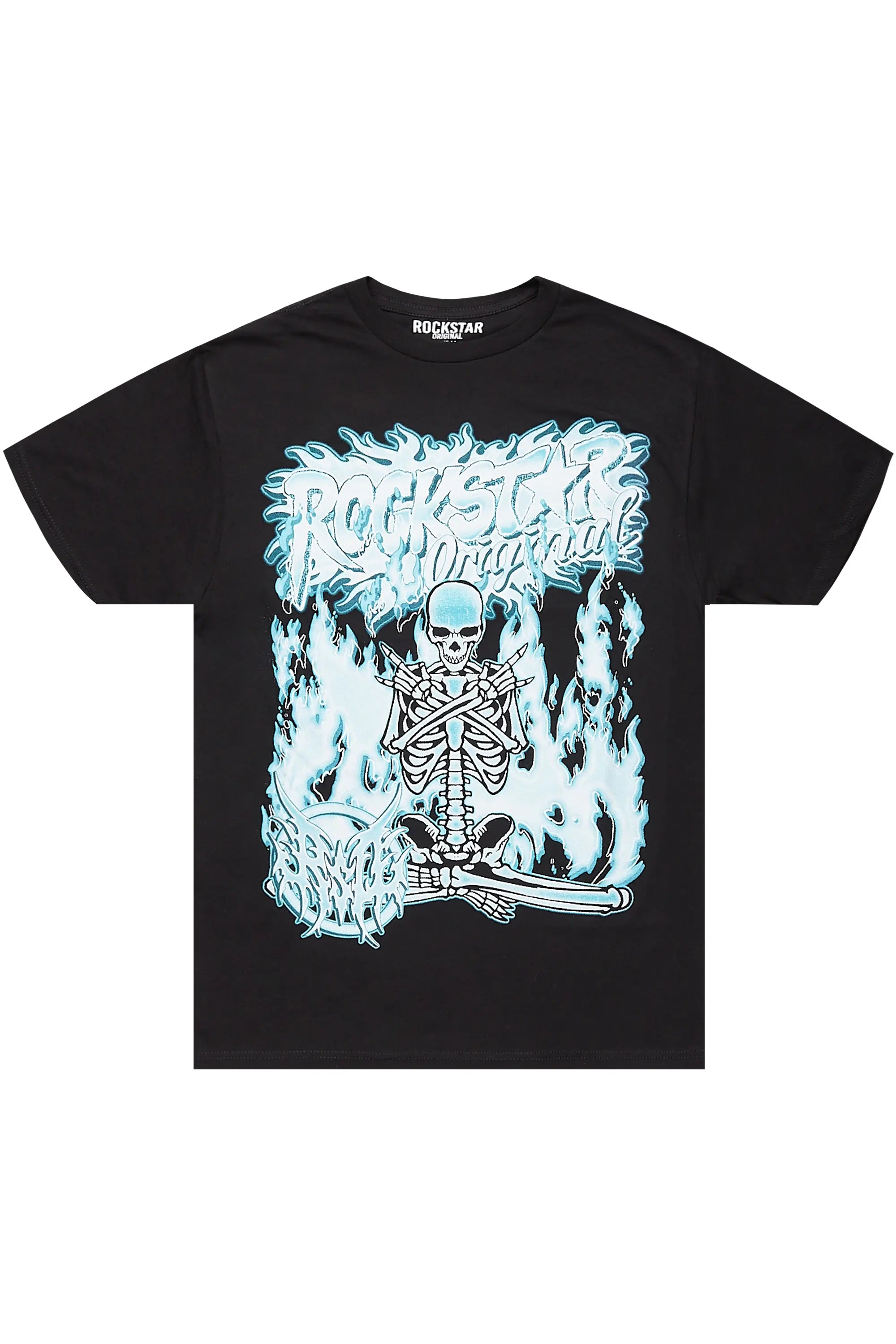 Yoga Black Graphic T-Shirt