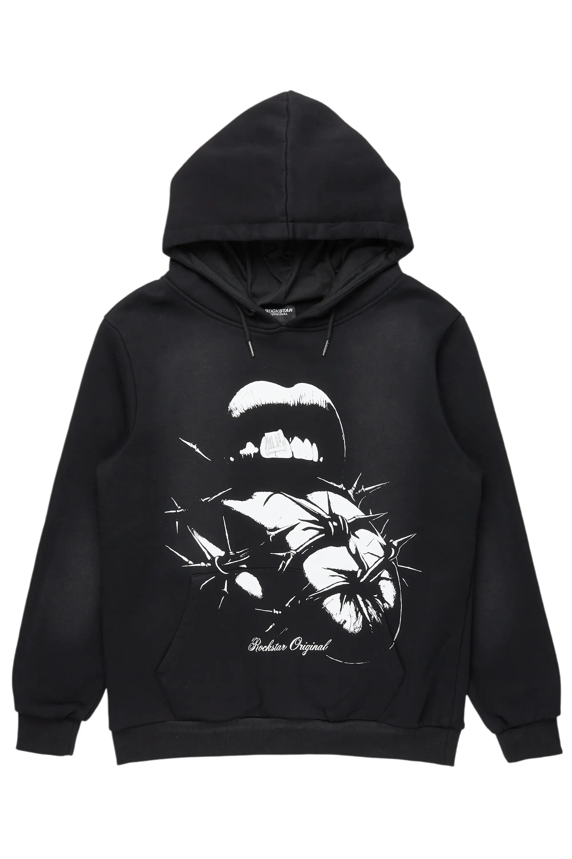 Deona Black Oversized Hoodie